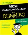 MCSE Windows 2000 Core 4 for Dummies Boxed Set