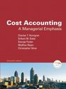 Cost Accounting and MyAcctgLab Access Code  Value Package