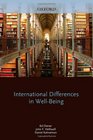 International Differences in WellBeing