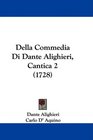 Della Commedia Di Dante Alighieri Cantica 2