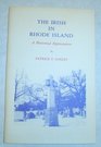 The Irish in Rhode Island A Historical Appreciation