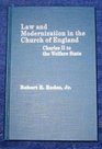Law and Modernization of the Church of England Charles II to the Welfare State