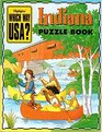 Indiana Puzzle Book  Highlights Which Way USA