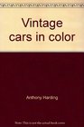 Vintage cars in color