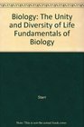 Biology The Unity and Diversity of Life Fundamentals of Biology