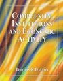 Complexity Institutions and Economic Activity