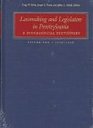 Lawmaking and Legislators in Pennsylvania A Biographical Dictionary 17101756