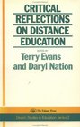 Critical Reflections on Distance Education