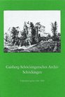 GaisbergSchockingensches Archiv Schockingen Urkundenregsten 13651829