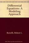 Differential Equations A Modelling Approach