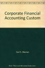 Corporate Financial Accounting Custom