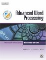 College Keyboarding Advanced Word Processing Lessons 61120
