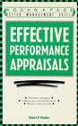 Effective Performance Appraisals