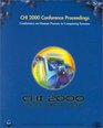 CHI '00 Conference Proceedings Human Factors In Computing Systems