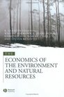 The Economics of the Environment and Natural Resources