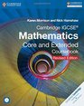 Cambridge IGCSE Mathematics Core and Extended Coursebook with CDROM