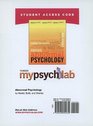 MyPsychLab Student Access Code Card for Abnormal Psychology