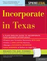 Incorporate in Texas 4E