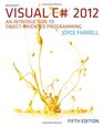 Microsoft Visual C 2012 An Introduction to ObjectOriented Programming