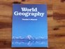 World geography Teacher's manual