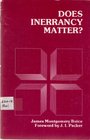 Does Inerrancy Matter