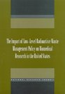 The Impact of LowLevel Radioactive Waste Management Policy on Biomedical Research in the United States