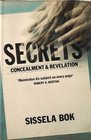 Secrets  On the Ethics of Concealment and Revelation