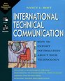 International Technical Communication  How to Export Information about High Technology
