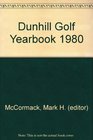Dunhill golf yearbook 1980