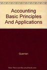 Accounting Basic Principles and Applications