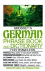 Grosset German Phrase Book Dictionary