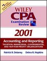 Wiley Cpa Examination Review 2001 Accounting and Reporting  Taxation Managerial Governmental and NotForProfit Organizations