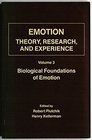 Emotion Theory Research and Experience