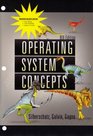 Operating System Concepts 8th Edition Binder Ready Version
