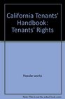 California tenants' handbook Tenants' rights