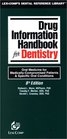 Drug Information Handbook for Dentistry 20022003