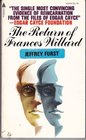 The return of Frances Willard Her case for reincarnation