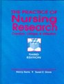 The Practice of Nursing Research Conduct Critique  Utilization