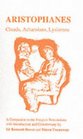Aristophanes Clouds Acharnians Lysistrata A Companion to the Penguin Translations