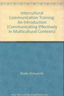 Intercultural Communication Training  An Introduction