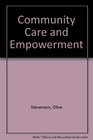 Community Care and Empowerment