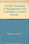 Conflict Readings in Management and Resolution