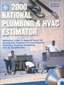 2000 National Plumbing  Hvac Estimator