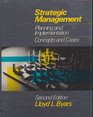 Strategic Management Planning and Implementation