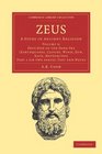 Zeus 3 Volume Set Zeus 2 Part Set A Study in Ancient Religion