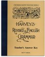 Harvey's Revised English Grammar Answer Key