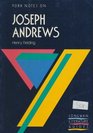 York Notes on Joseph Andrews by Henry Fielding