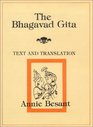 Bhagavad Gita--Text and Translation : The Lord's Song