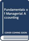 Fundamentals of Managerial Accounting