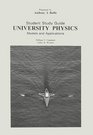 Student Study Guide for use with University Physics